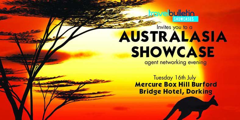 Australasia Showcase - Tuesday 16th July, Dorking