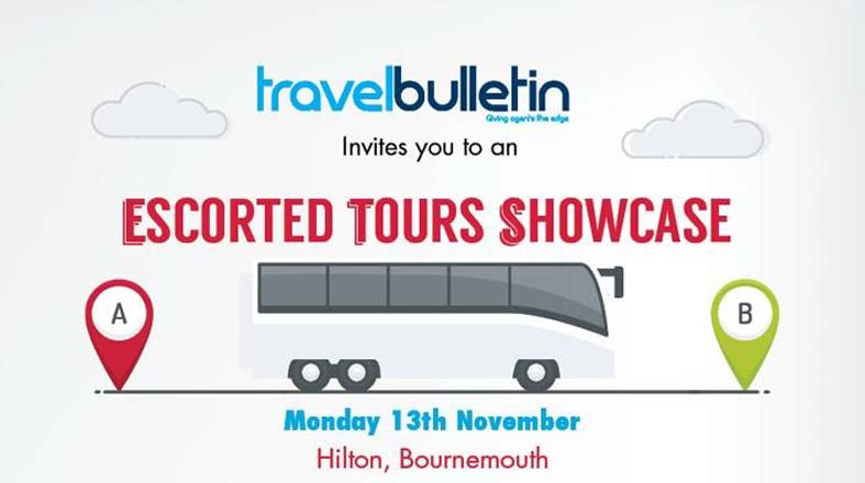 Escorted Tours Showcase - Monday 13th November, Bournemouth