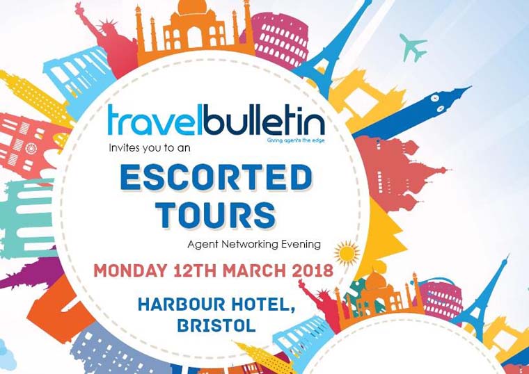 Escorted Tours Showcase - Monday, 12th March Bristol