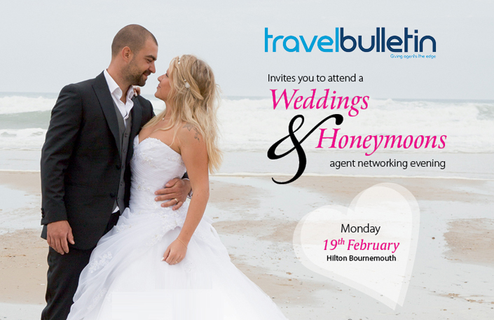 Weddings & Honeymoons Showcases - Monday, 19th February Bournemouth