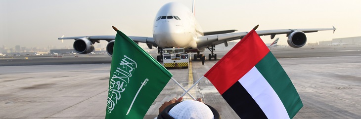 Emirates three decades to Saudi Arabia