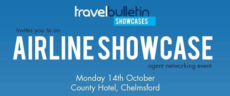 Airline Showcase - Monday 10th October, Chelsmford