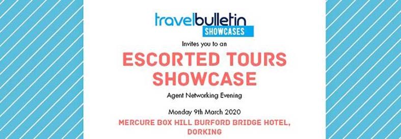 Escorted Tours Showcase - Monday 9th March, Dorking