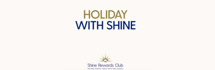 Holiday with Shine promotional banner
